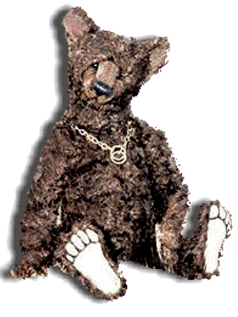 Lil' Joe - Mohair Teddy Bear Handmade by Artist Denise Purrington